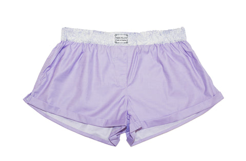 LILAC FLORAL WAISTBAND BOXERS