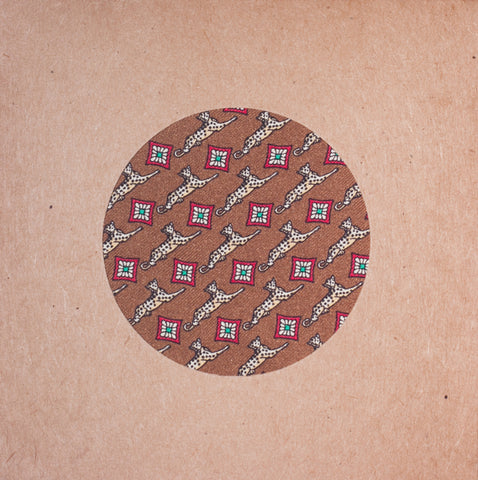 CHEETAH PRINT SILK POCKET SQUARE