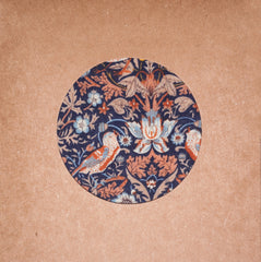 WILLIAM MORRIS STYLE LIBERTY POCKET SQUARE